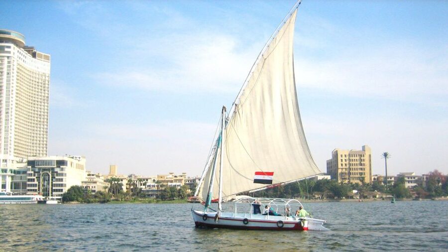 Private Felucca Ride on the Nile River - The view from the water