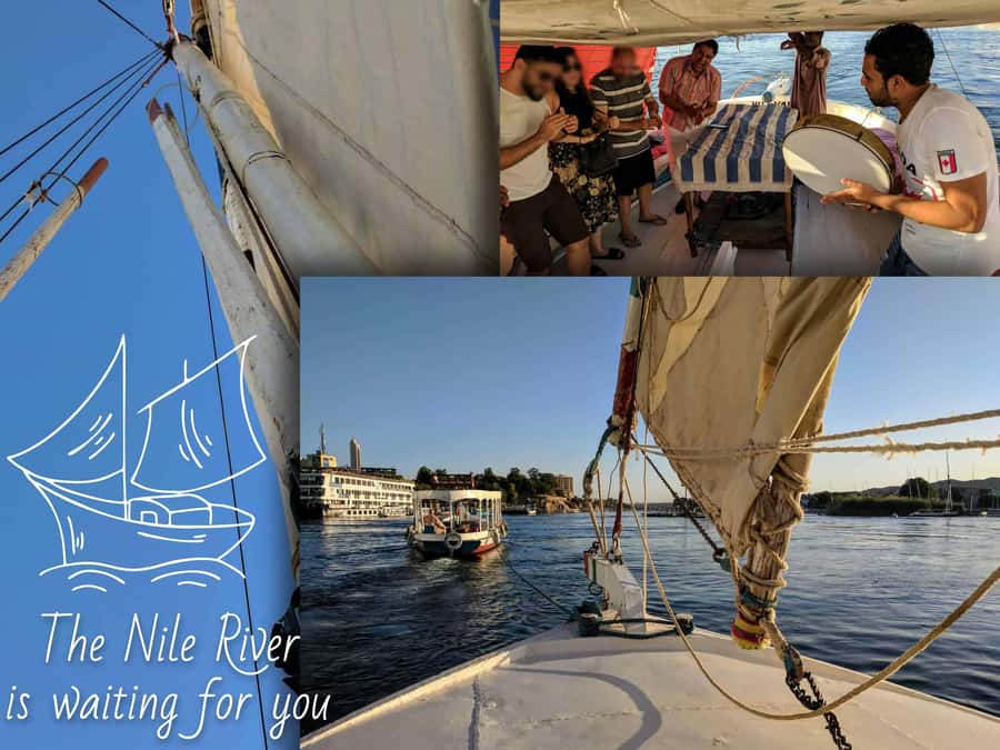 Private Felucca Ride on the Nile River - The important timing issue