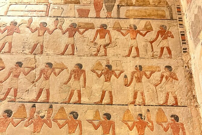 Private full day tour Sakkara , Memphis museum ,Dahshur pyramids - What the private vehicle and guide add