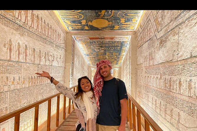 Private Full day tour to West and East Bank of Luxor - Crossing to Luxor Temple on the East Bank
