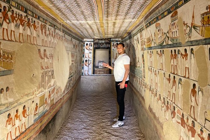 Private Full-Day Tour to West and East Banks of Luxor - Temple of Hatshepsut: bold design beneath the cliffs