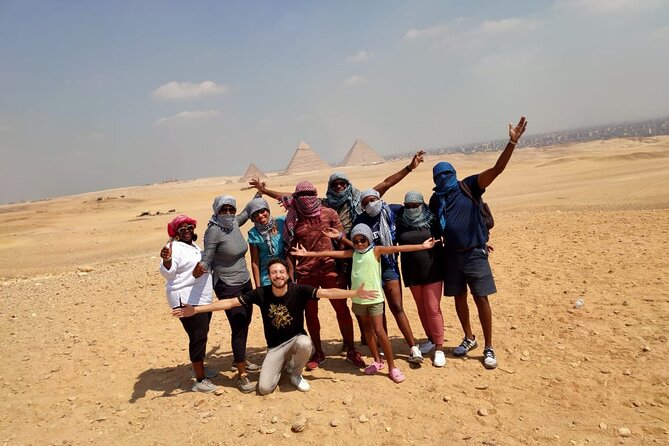 Private guide's trip to Giza pyramids, Great sphinx valley temple - The guides: Nader and Engy