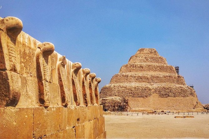 Private Guided Tour to Giza pyramids, Sphinx, Saqqara and Memphis + Lunch - Lunch, bottled water, and the private car