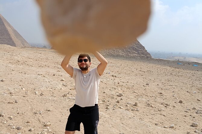 Private Half Day Giza Pyramids Tour with camel & Lunch - Egyptian lunch with kofta and fresh pita