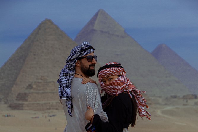 Private Half-Day Tour: Giza Pyramids and Sphinx by Camel - The camel ride and panoramic pyramid views