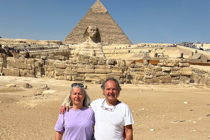 Private Half Day Tour Pyramids of Giza and Sphinx - The drive to Giza with a guide beside you
