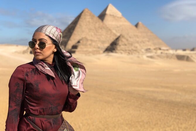Private Half Day Tour to Giza Pyramids & Great Sphinx from Cairo - The panoramic viewpoint and photo time