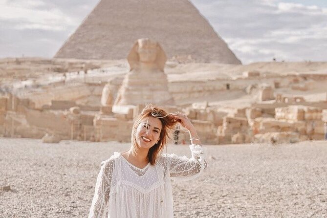 Private Pyramids & Sphinx Day with Great Egyptian Museum - Khufu, the largest pyramid at Giza