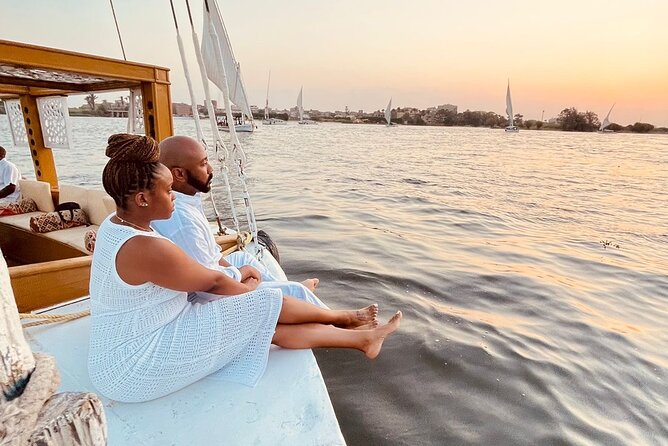 Private Romantic Dinner on the Nile - Boarding the traditional felucca near downtown