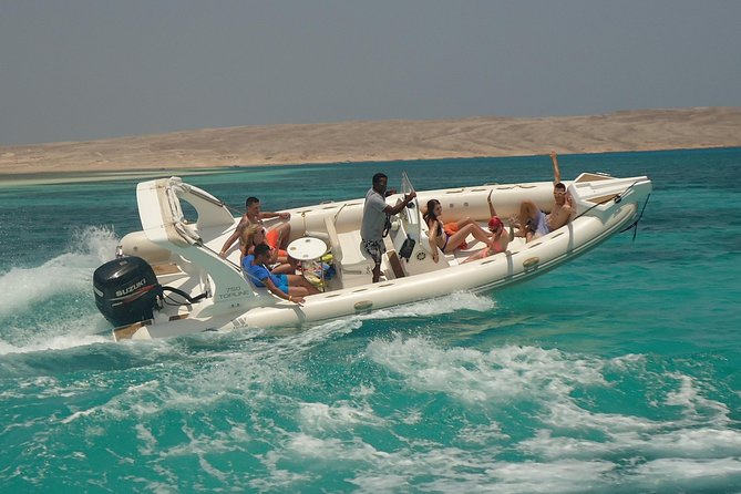 Private Speedboat Tour From Hurghada - Giftun Island: combine beach time with snorkeling