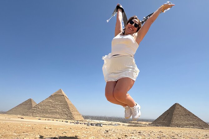 Private tour Giza Pyramids ,sphinx & camel ride all included - The panoramic viewpoint and camel ride