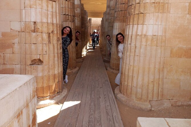Private Tour Giza Pyramids Sphinx Sakkara and Dahshur - Giza Pyramids, panorama views, and optional interiors