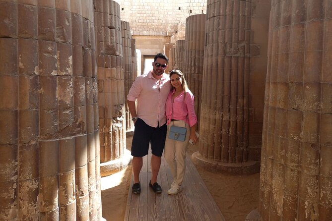 Private Tour Giza Pyramids Sphinx Sakkara and Dahshur - Is $35 good value after ticket costs?
