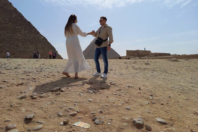 Private Tour Giza Pyramids Sphinx Sakkara and Dahshur - What to bring and how to pace yourself