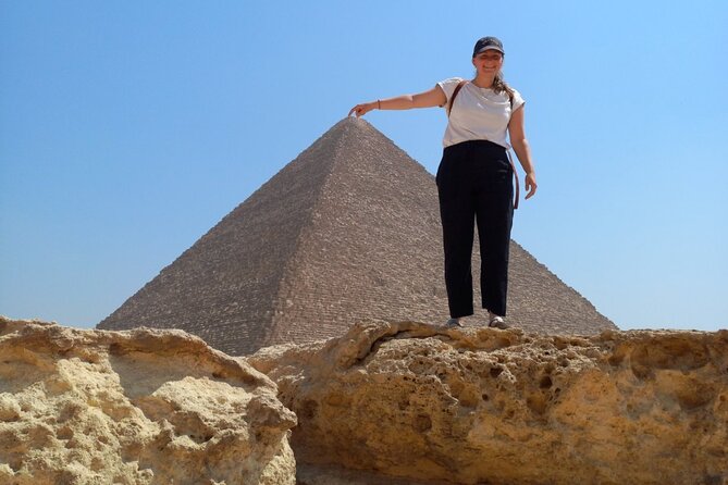 Private Tour Giza Pyramids Sphinx Sakkara and Memphis - Giza Pyramids: the essential first stop
