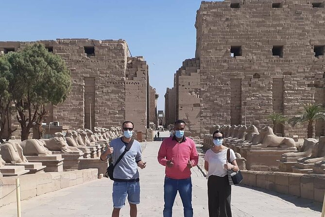 Private Tour: luxor Day Trip from Hurghada ( all inclusive ) - The Colossi of Memnon, a quick but worthwhile stop