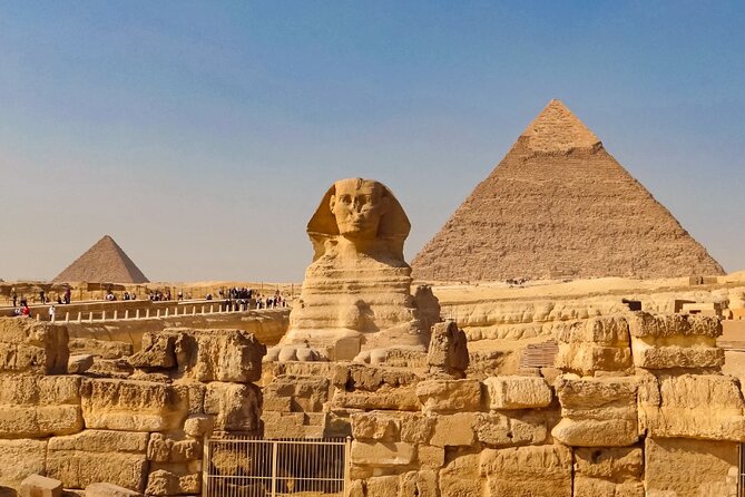 Private Tour to Giza Pyramids and Great Sphinx with Camel Ride - Lunch, papyrus, and perfume stops