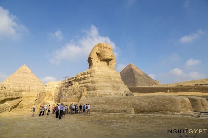 Private Tour to Giza Pyramids Sphinx Memphis and Saqqara - Memphis adds statues and a former capital