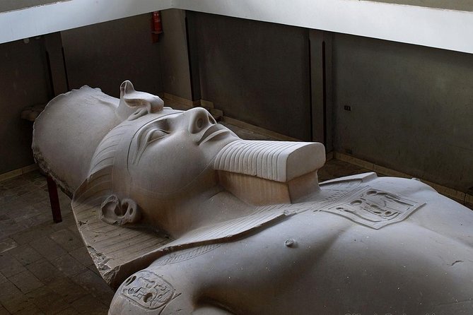 Private Tour to Giza Pyramids, Sphinx, Saqqara Pyramids & Memphis - Memphis and the statue of Ramses II