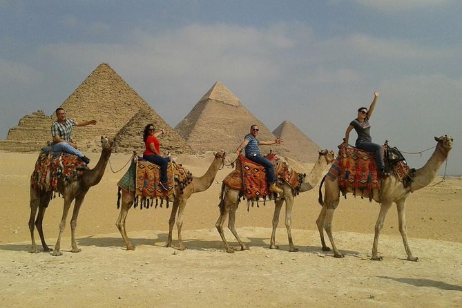 Private Tour To Giza Pyramids,Sphinx With Entry Inside The Great Pyramid - Khufu, Khafre, and Menkaure in one circuit