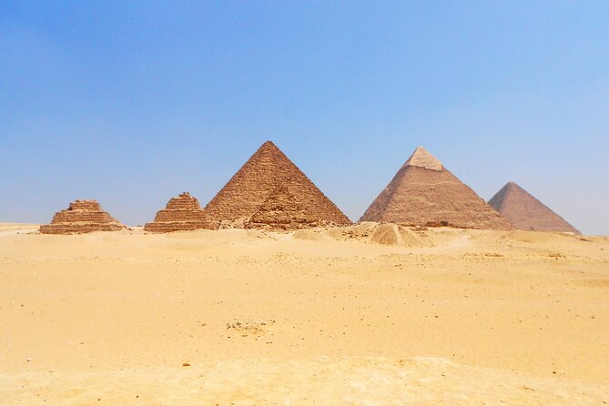 Private tour to Giza, Sakkara, Memphis with Camel and Lunch - Camel riding beside the Giza pyramids