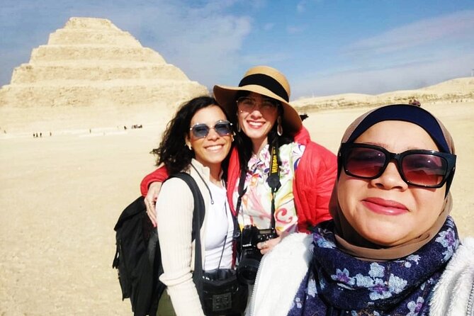 Private tour to Giza, Sakkara, Memphis with Camel and Lunch - Guides, drivers, and the private format