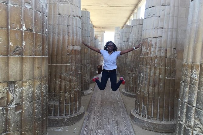 Privet Tour to Pyramids of Giza, Sphinx & Memphis and Saqqara - Transport, Lunch, and Overall Value at $80