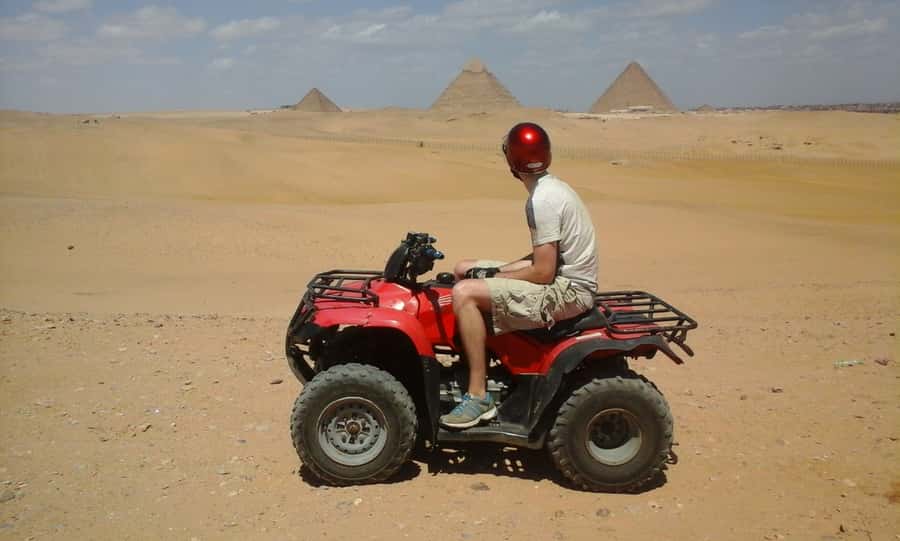 Pyramids of Giza: 1-Hour Quad Bike Desert Safari - Key points at a glance