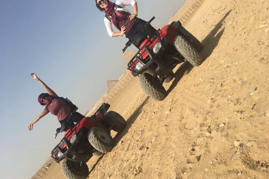 Pyramids of Giza: 1-Hour Quad Bike Desert Safari - Safety instructions before you ride