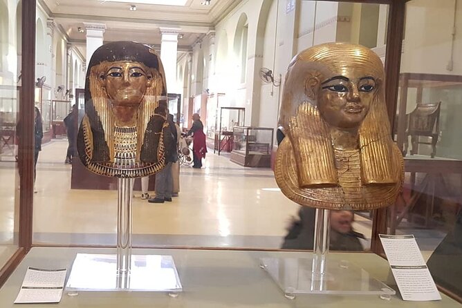 Pyramids Of Giza And Egyptian Museum Day Tour By Bus From Sharm - Seeing the Pyramids of Giza up close