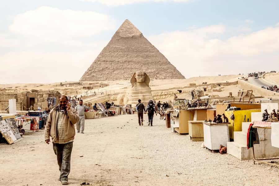 Pyramids of Giza and Great Sphinx: Private Half-Day Tour - The plateau views and the best photo opportunities