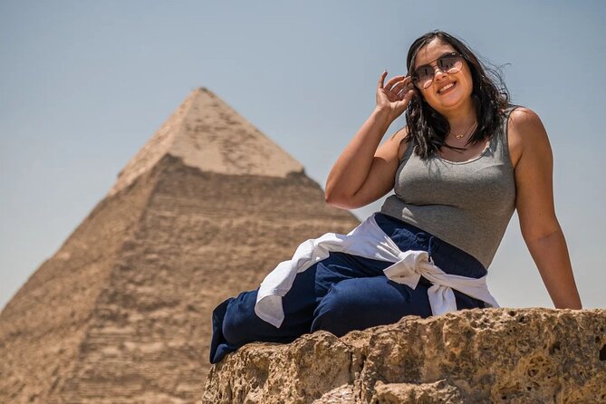 Pyramids of Giza Photoshoot & Tour with Camel, Horse & Shopping - Pickup and the practical four-hour format