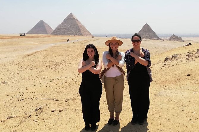 Pyramids of Giza & Sphinx - What the guide and driver add