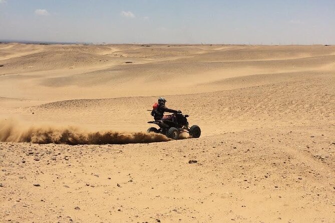 Quad Bike ATV Tours in Desert of Giza Pyramids with Egyptian Tea - Why an ATV gives you a different view of Giza