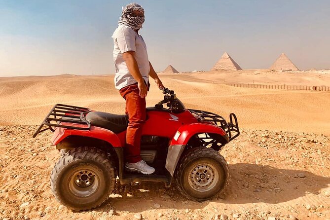 Quad Bike , Lunch and Camel Ride Private Tours from Cairo Giza Hotel - Sand, pyramids, and a practical half-day plan