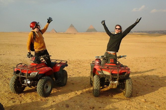 Quad Bike Trip At Desert of Giza Pyramids - What this Giza desert ride is really like