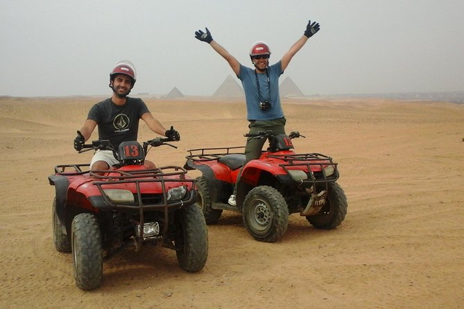 Quad Bike Trip At Desert of Giza Pyramids - The best time to go