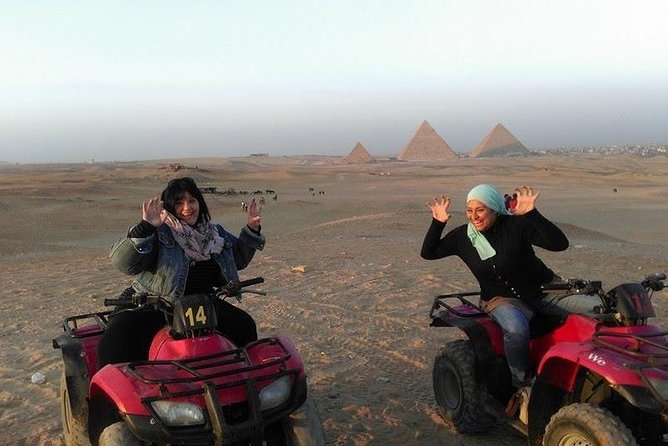 Quad Bike Trip At Desert of Giza Pyramids - Pickup from Cairo or Giza