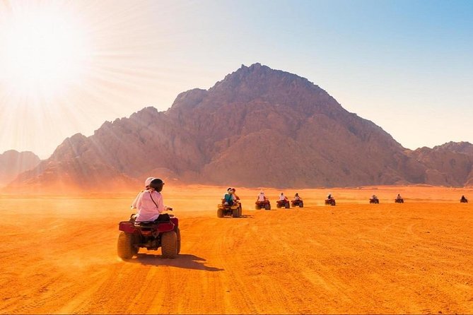 Quad Biking Tour in Sharm El Sheikh Desert - First ride: 25 minutes across Sinai tracks
