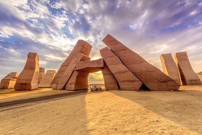 Ras Mohamed National Park Half Day Tour by Bus In Sharm El Sheikh - Entering the park and stopping at the stone gate