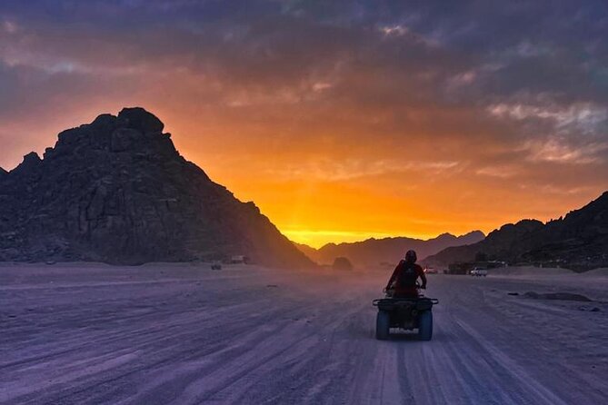 Safari 5 in 1 Quads, Camels, Show, Dinner & Star Gazing in Sharm El Sheikh - Hotel pickup and the ride to the quad center