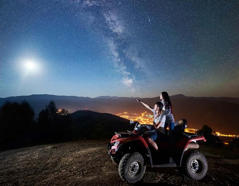 Sharm El-Sheikh: ATV and Camel Ride with BBQ Dinner and Show - Bedouin tea, camel riding, and mountain views