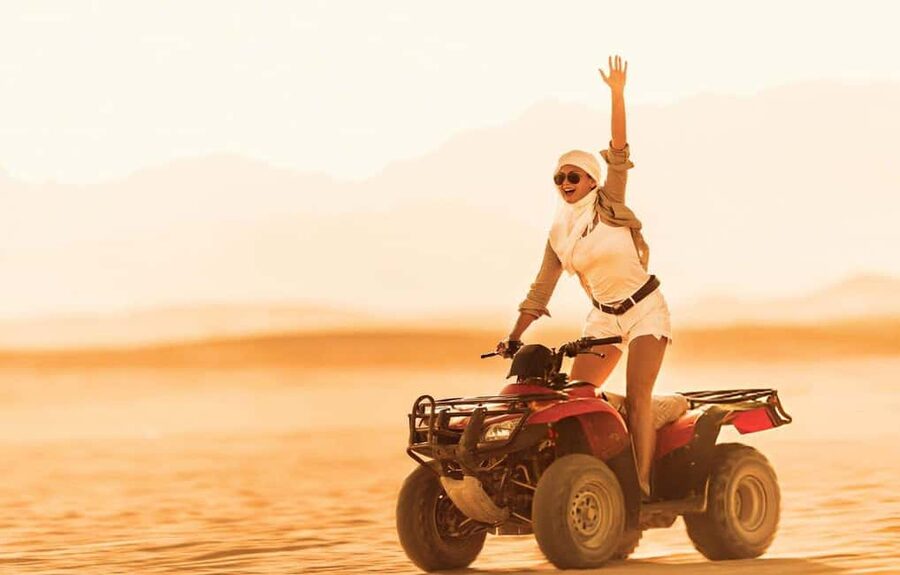 Sharm El Sheikh: ATV Dunes & Waves Adventure with Lunch - Quad biking through South Sinai’s colored sands