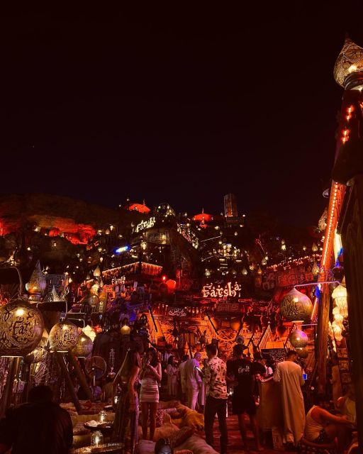 Sharm El-Sheikh: Cafe & restaurant - Farsha or New Panorama - Reaching Farsha around sunset
