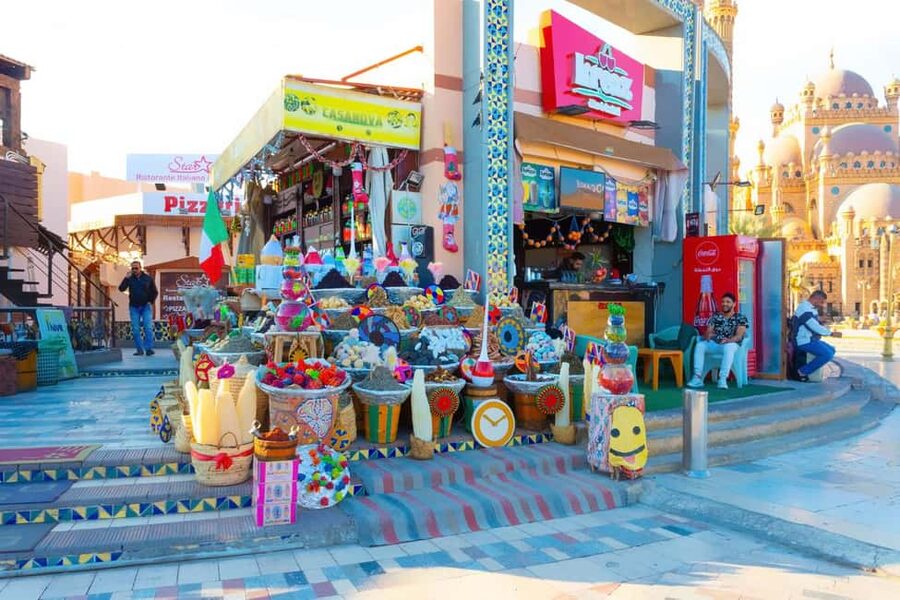 Sharm El-Sheikh: City Tour with Optional Seafood Meal - El Sahaba Mosque in the Old Market