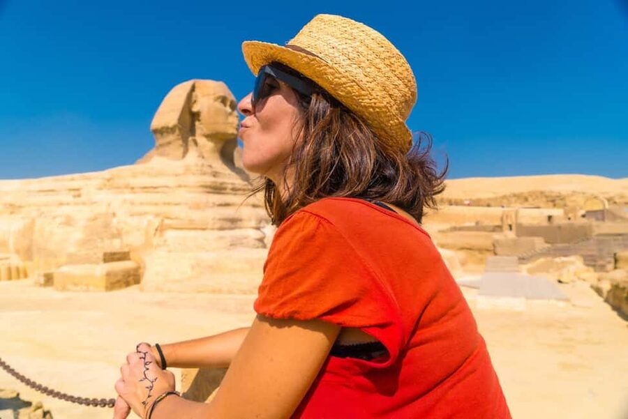 Sharm El-Sheikh: Full-Day Tour of Cairo and Pyramids by Bus - Giza Plateau and the three great pyramids