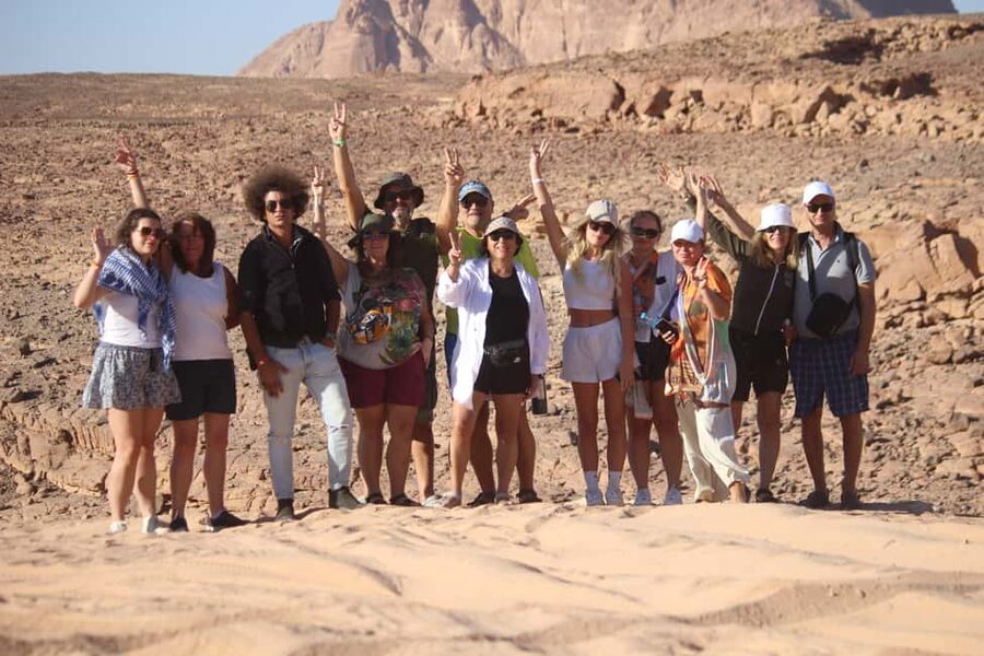 Sharm El-Sheikh: Jeep Adventure to Blue Hole, Canyon & Dahab - Camel riding along the coast