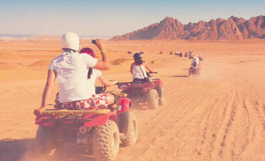Sharm El-Sheikh: Morning Desert ATV Quad or Buggy Adventure - Quad bike or buggy across the desert