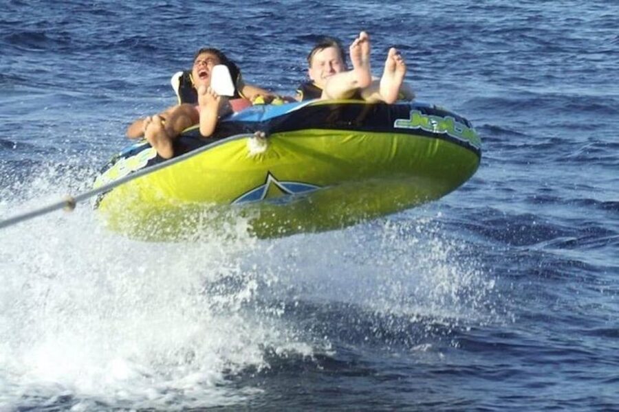 Sharm El-Sheikh: Parasailing, Camel Ride, Dive & Quad Bike - An introductory scuba session underwater