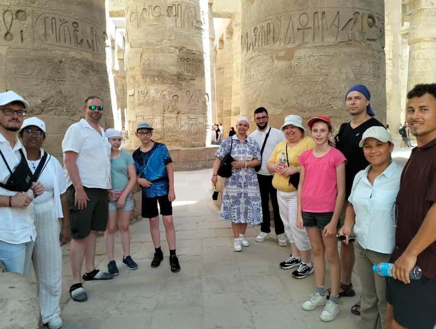 Sharm El Sheikh: Trip to Luxor & Tutankhamun Tomb by Plane - Karnak Temple and the scale of ancient Egypt